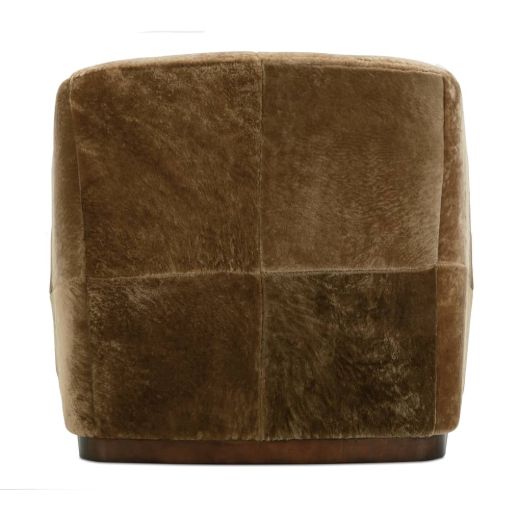 Picture of Shearling Leather Bernie Swivel Chair